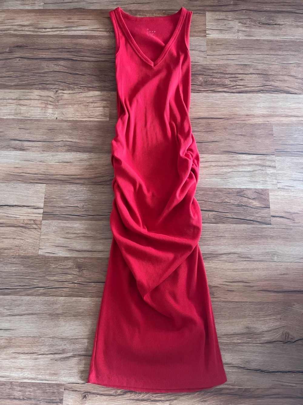 a new day Red Sleeveless V-Neck Maxi Dress